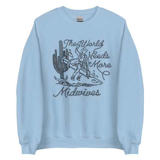 TWNM-Midwives Unisex Crewneck Light Colors