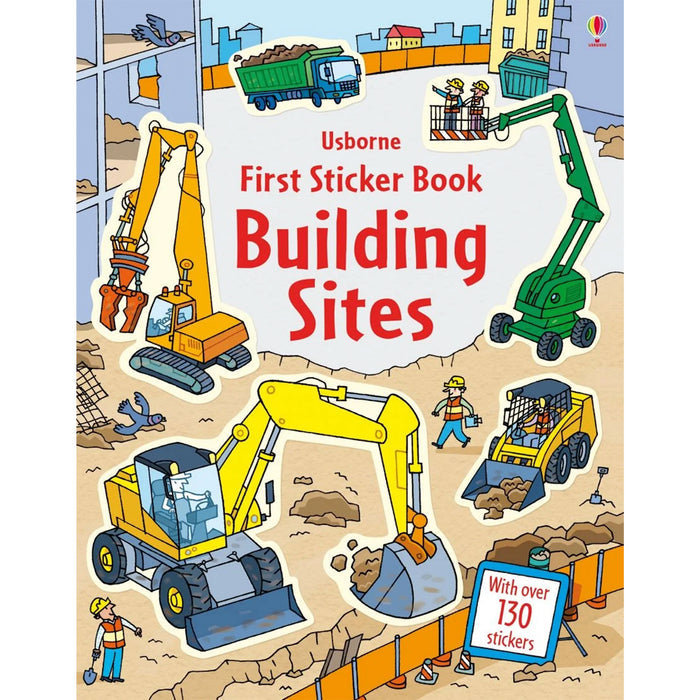 Usborne First Sticker Book - Building Sites