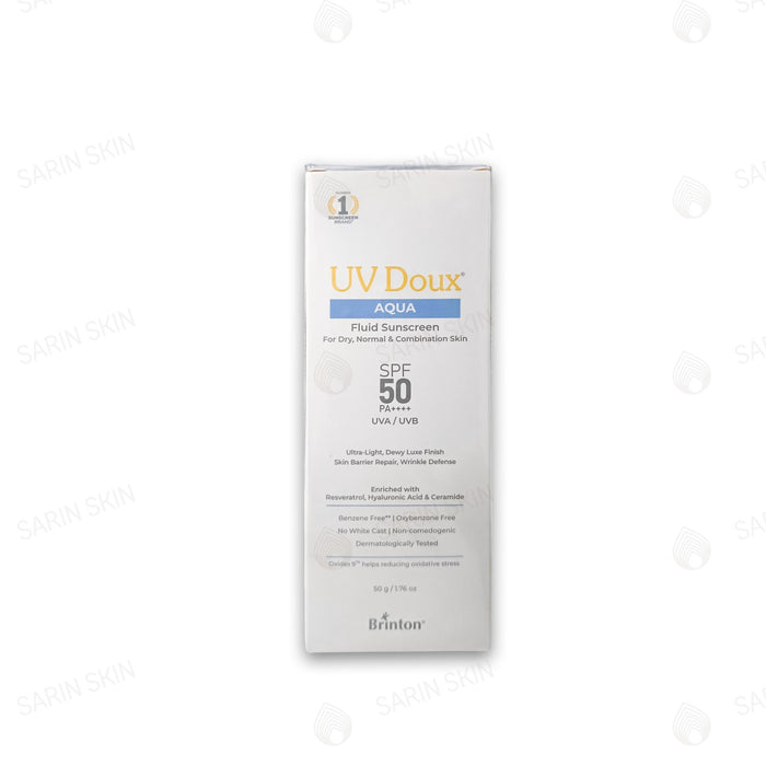 UV Doux Aqua Fluid Sunscreen SPF 50 PA++++