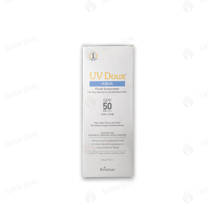 UV Doux Aqua Fluid Sunscreen SPF 50 PA++++