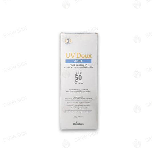 UV Doux Aqua Fluid Sunscreen SPF 50 PA++++