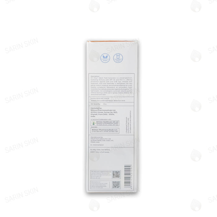 UV Doux Aqua Fluid Sunscreen SPF 50 PA++++
