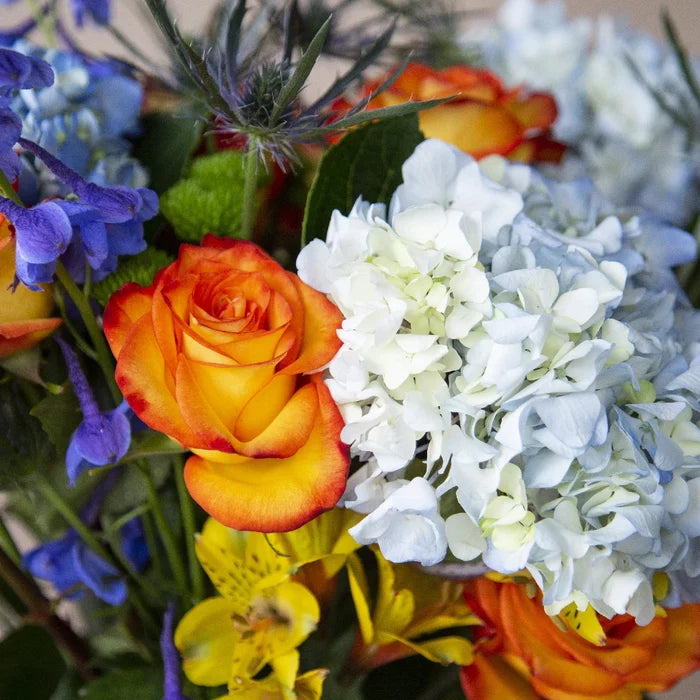 Vibrant Hydrangea Flower Bouquet