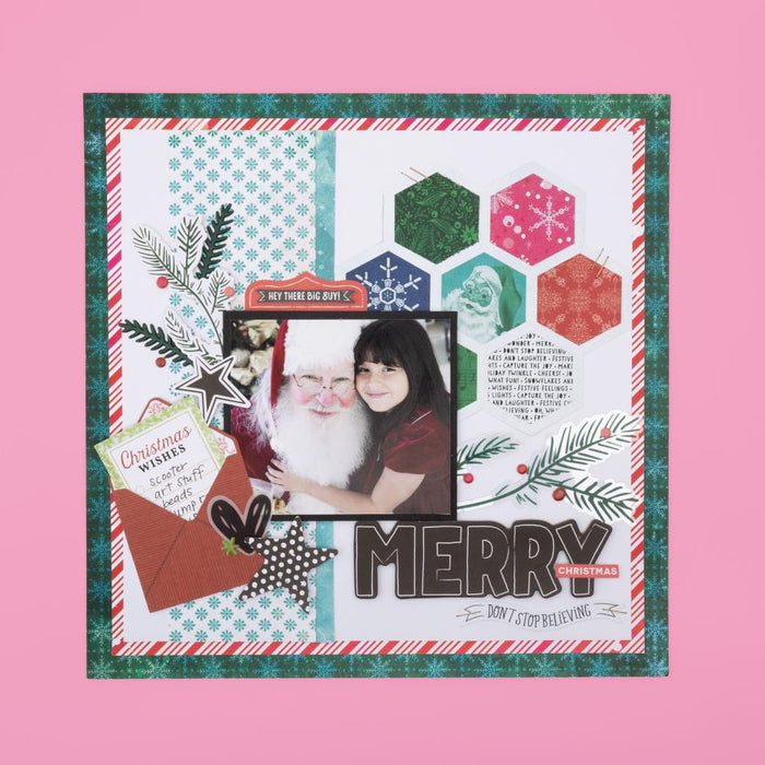 Vicki Boutin - Mixed Chipboard - Peppermint Kisses. This package includes 50 pieces. Available at Embellish Away located in Bowmanville Ontario Canada. Example by brand ambassador.