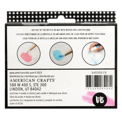 Vicki Boutin - Mixed Media Acrylic Paint - 4/Pkg - Neon. Immerse yourself in the Vicki Boutin Mixed Media Collection, where creativity knows no bounds. Available at Embellish Away located in Bowmanville Ontario Canada.