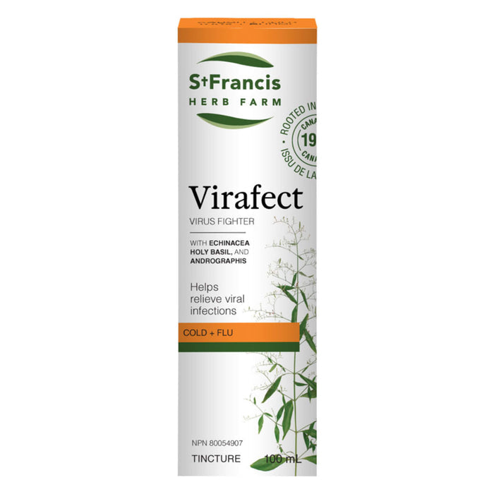 Box of St. Francis Herb Farm Virafect 100ml