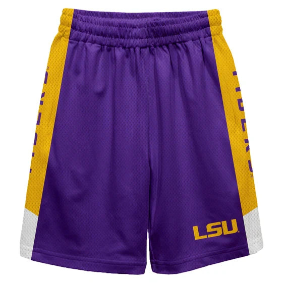 Vive la Fete Tigers Purple Stripe Short