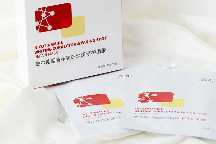 Voolga Nicotinamide Whiting Corrector & Fading Spot Repair Mask 5 pcs