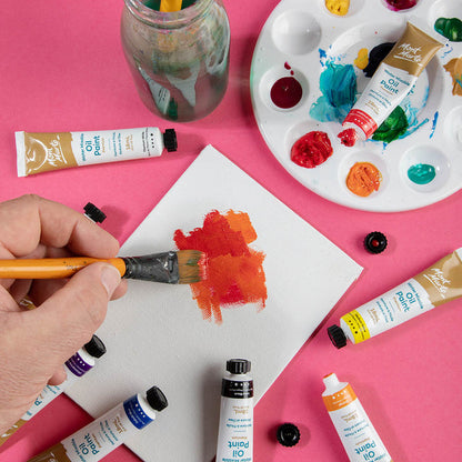 Water Mixable Oil Paint Intro Set Premium 8pc x 18ml  (0.6 US fl.oz)