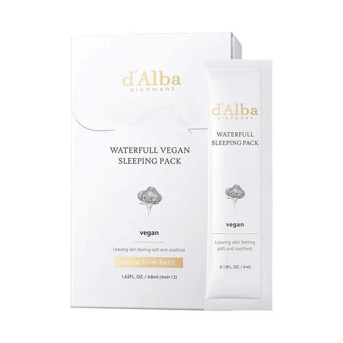 WATERFULL VEGAN SLEEPING PACK - Masca De Noapte Vegana Pentru Hidratare Intensa Si Revitalizare - skinseen.ro