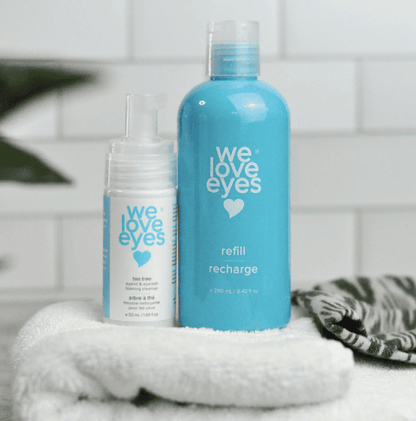 WE LOVE EYES 250ml Tea Tree Eyelid Foaming Cleanser Refill