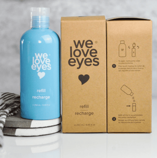 WE LOVE EYES 250ml Tea Tree Eyelid Foaming Cleanser Refill