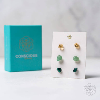 Wealth and Abundance Earring Set