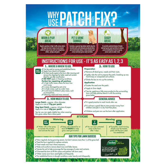 Westland Lawn Care 3-Step Repair Kit