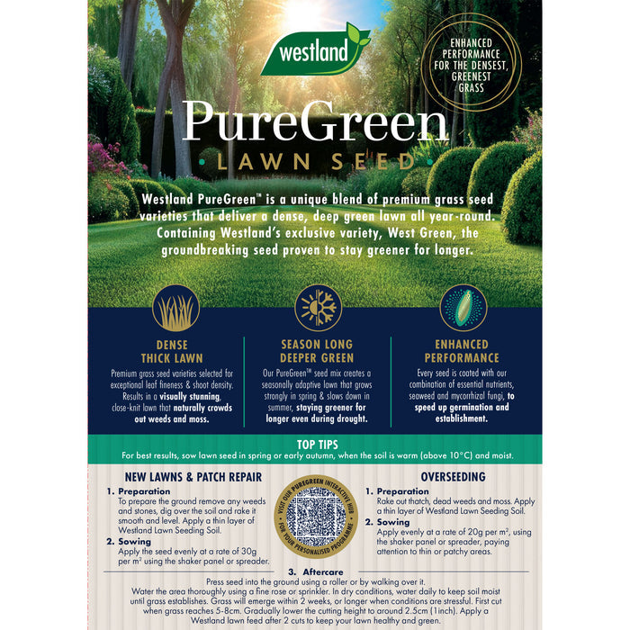 Westland PureGeen Lawn Seed