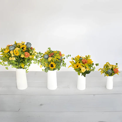 Wildflower Succulent Centerpiece