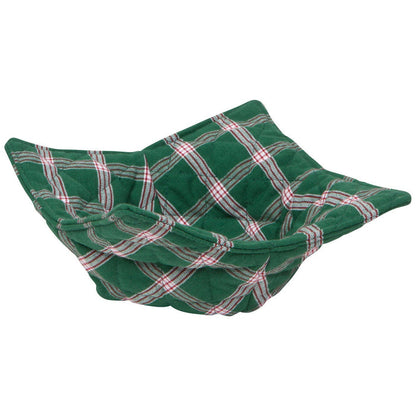 Windowpane Plaid Christmas Bowl Cozy