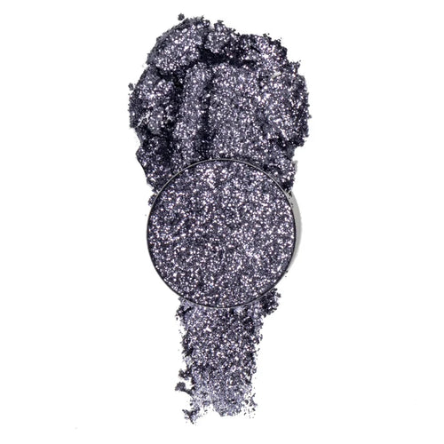 With Love Cosmetics Pressed Glitters - Gunmetal