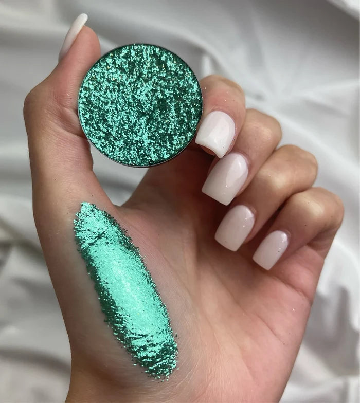 With Love Cosmetics Pressed Glitters - Mint