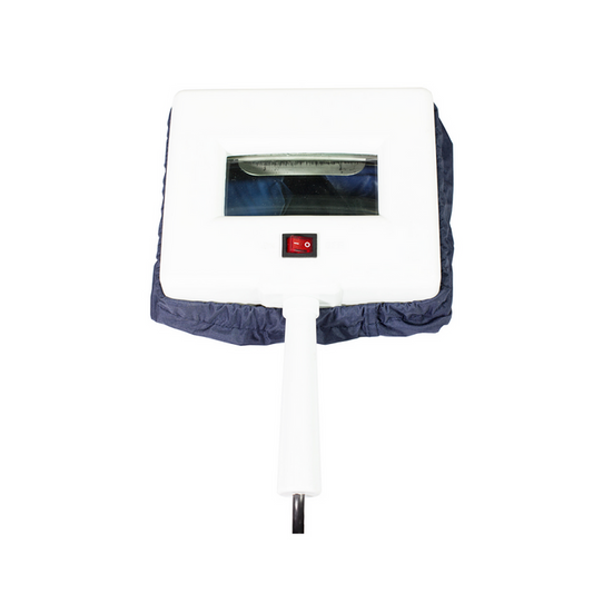 A Wood's Lamp Facial Spa Unit, predominantly white in color, with a visible bulb and switch.