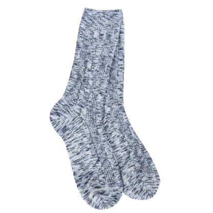 Worlds Softest Socks Weekend Light Weight Cable Crew