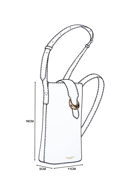 Wren Black Phone Bag