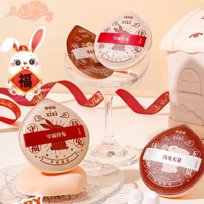 xixi Rabbit Edition Soft Cushion Puff وسادة ناعمة من إصدار الأرنب xixi - Princess Cosmetics Qatar