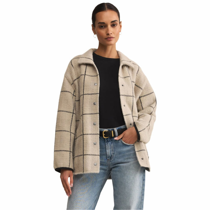 Z Supply Women's Bronx Plaid Jacket