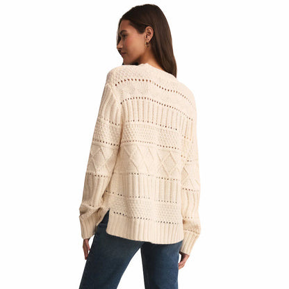 Z Supply Women's Cento Cable Sweater