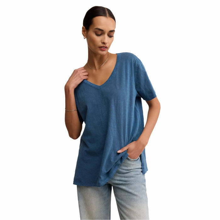 Z Supply Women's Lively Relaxed V-Neck Short Sleeve Tee