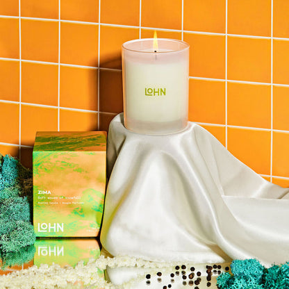 Lohn-ZIMA Candle-Home-LOHNZIMACandleStyledSquare-The Detox Market |