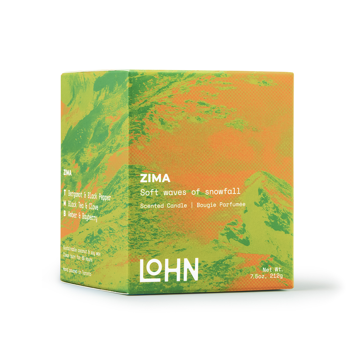 Lohn-ZIMA Candle-Home-LOHN_ZIMA_7-5oz_Box-The Detox Market |