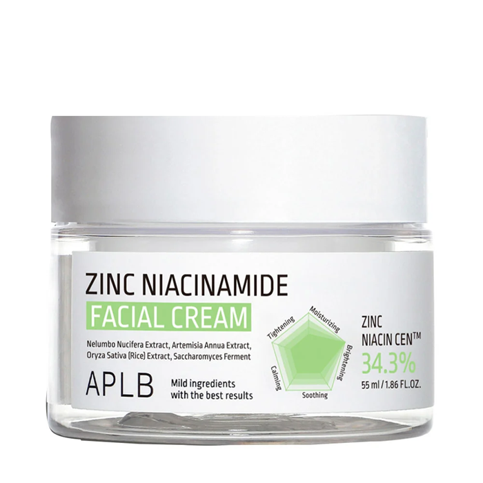 ZINC NIACINAMIDE FACIAL CREAM – Crema Pentru Echilibrarea Sebumului Si Uniformizarea Tenului